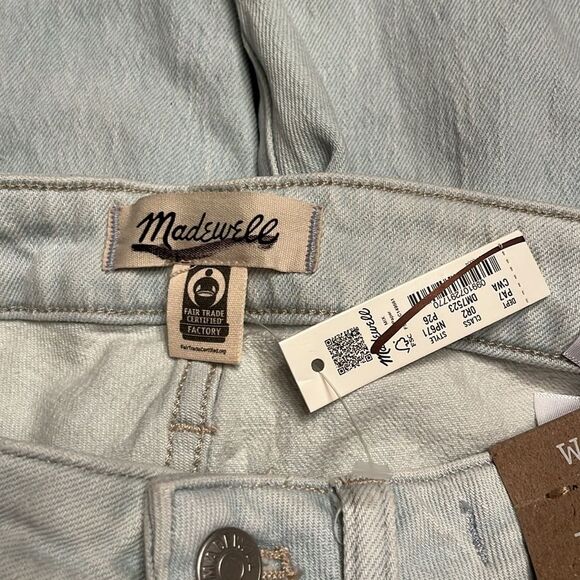 Madewell The Petite Curvy Perfect Vintage Jean Chestnut Wash women Size 26P NWT - Picture 8 of 13